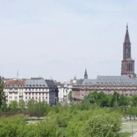 Ferienwohnung Le Carre Des Oiseaux Straßburg Exterior foto